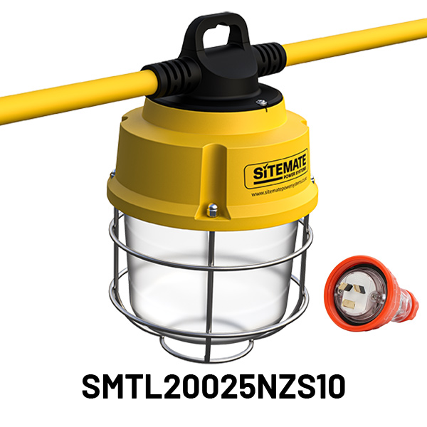 LED Temporary Site Lighting 10 x 20W 10A (25m)