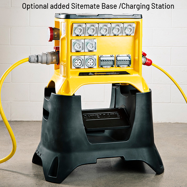 Sitemate SM17, 12 x 15A, 1 x 16A, 4 x 32A sockets, 63A 3 phase supply - Image 4