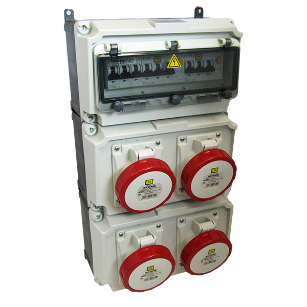 Sitemate SMWB52 - 4 reefer socket outlet enclosure